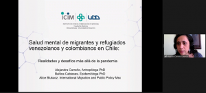 Participación investigadora PROESSA en Seminario Internacional ¿Es la migración una determinante social de la salud mental?