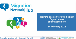 Participación de investigadoras PROESSA en sesión de Migration Network Hub