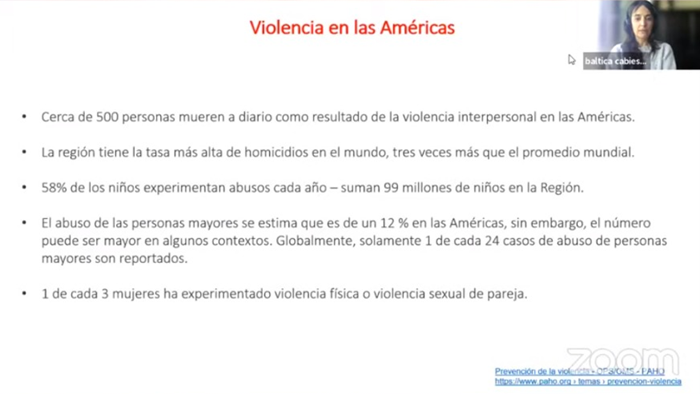 Participación en webinar Violencia en fronteras organizado por Lancet Migration