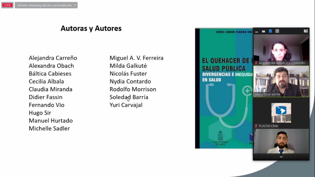 Lanzamiento libro donde participaron investigadoras PROESSA UDD como autoras