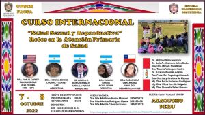 Participación de directora PROESSA UDD en curso internacional sobre Salud sexual y reproductiva por Universidad en Perú
