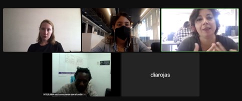 Participación equipo PROESS en reunión colaborativa con oficina apoyo a migrantes La Pintana