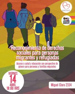 Participación investigadora CESGI en Charla sobre derechos sociales comunidad migrante