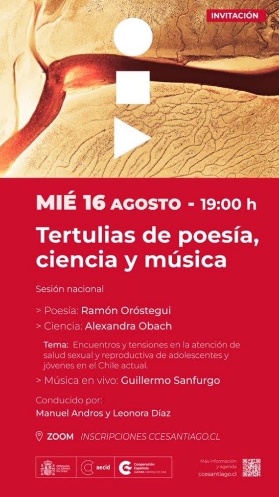 Participación de investigadora CeSGI en tertulias de poesía, ciencia y música de Centro cultura España